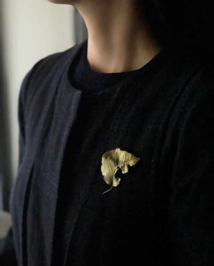 Fallen Leaves - Apple Leaf Brooch