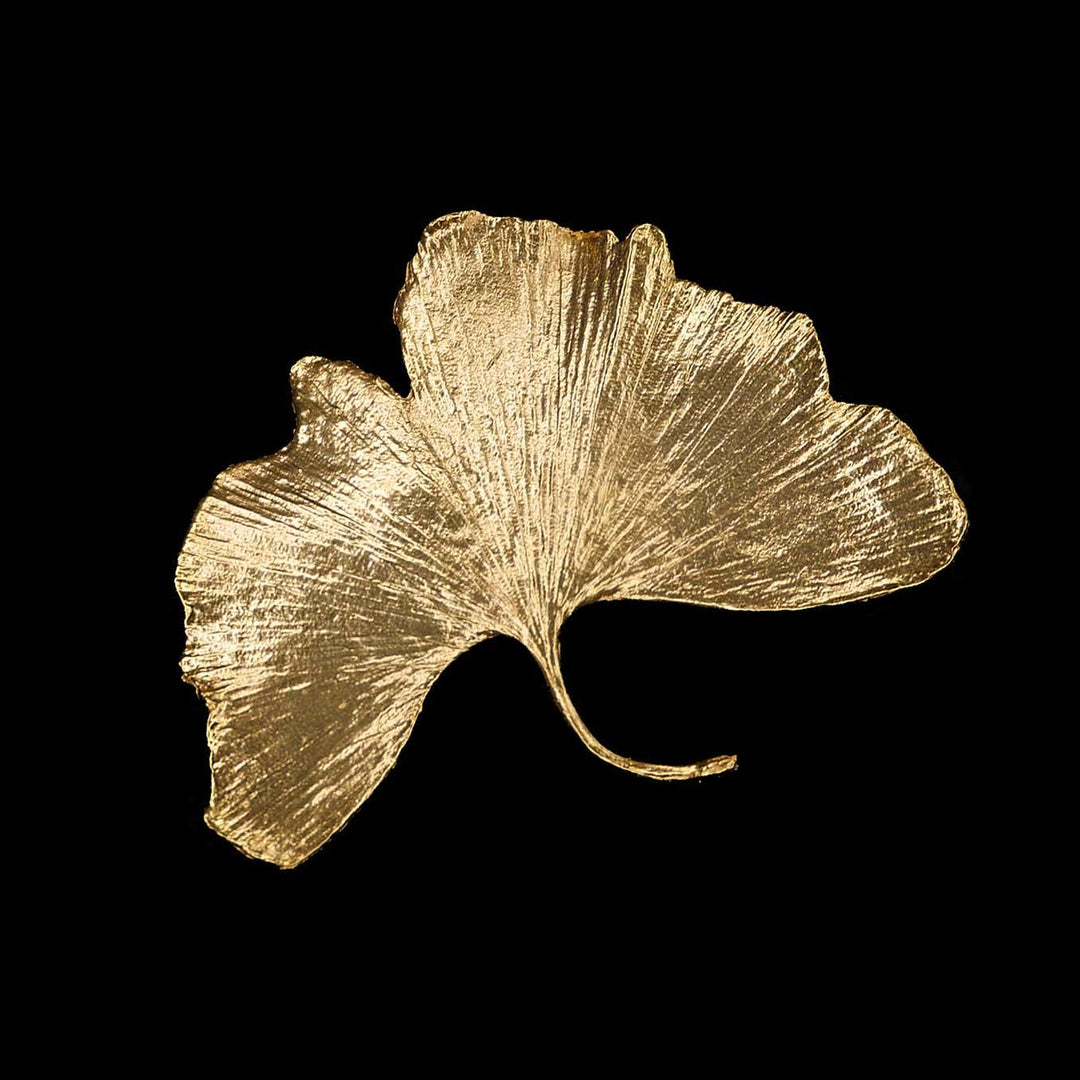 Fine Ginkgo Brooch - Michael Michaud Jewellery