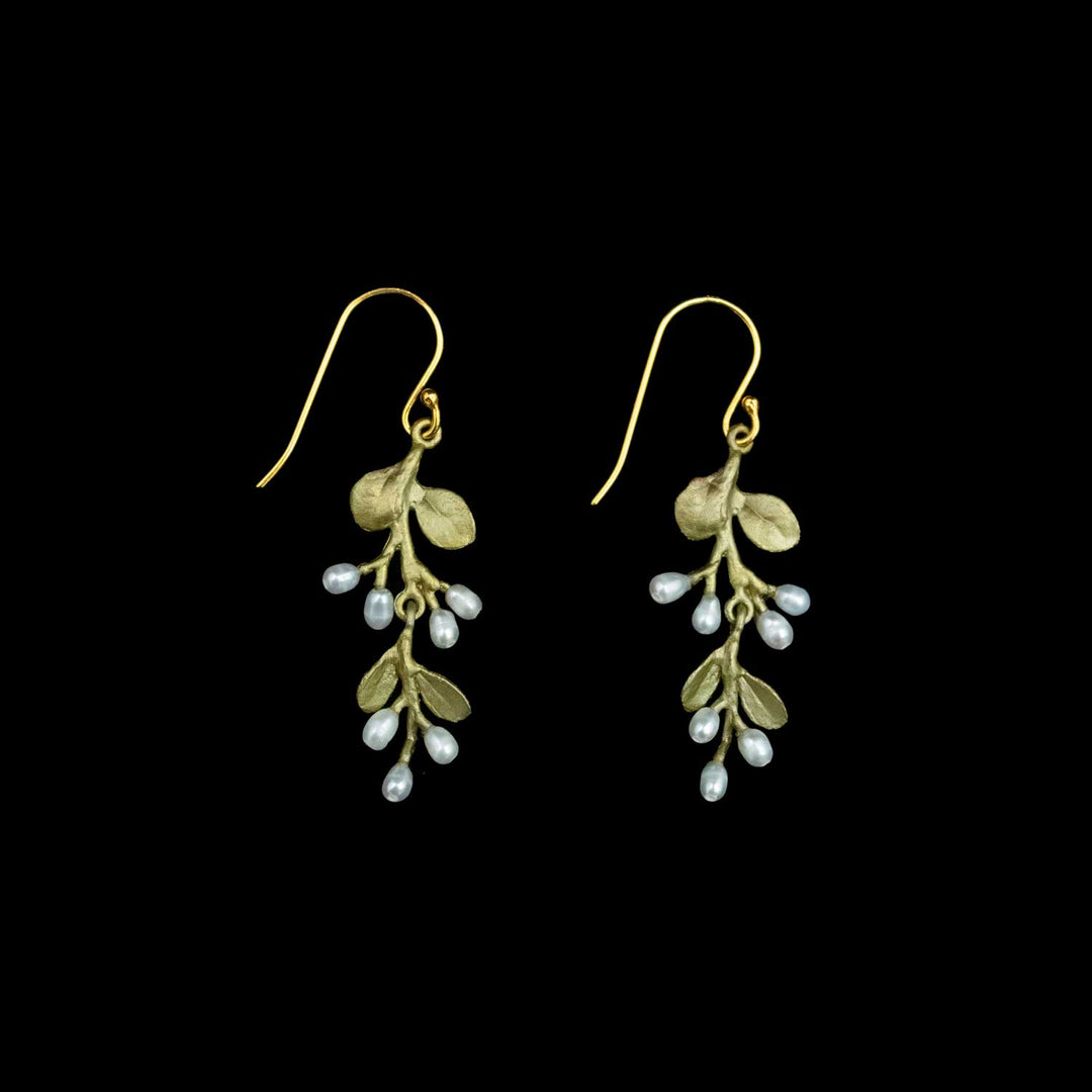 Japanese Firethorn Earrings - Wire