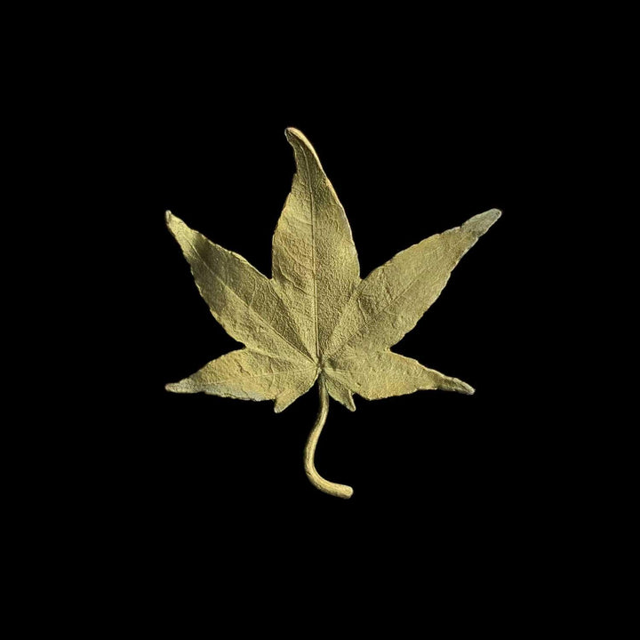 Japanese Maple Lapel Pin - Michael Michaud Jewellery