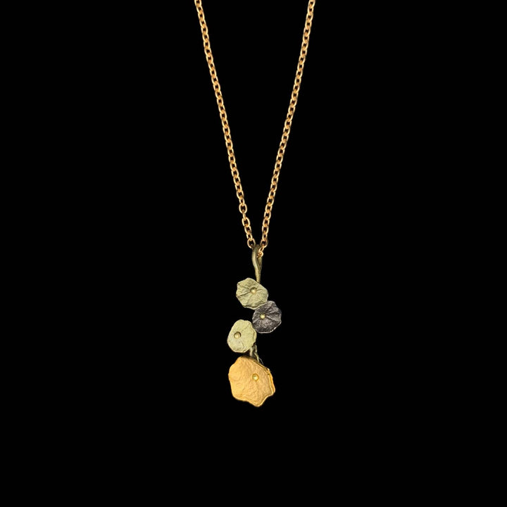 Nasturtium Pendant - Dainty