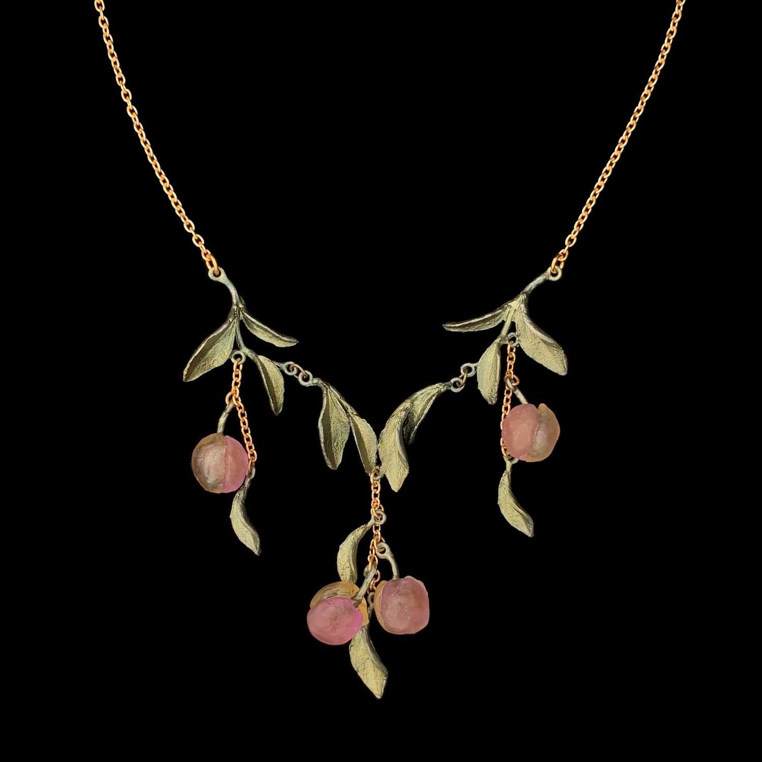 Peach Tree Necklace - Michael Michaud Jewellery