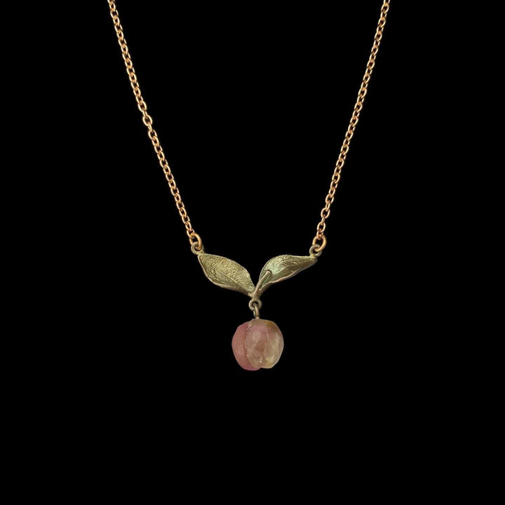 Peach Tree Pendant - Dainty - Michael Michaud Jewellery