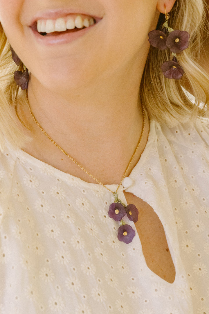 Petunia Pendant - 3-Flower