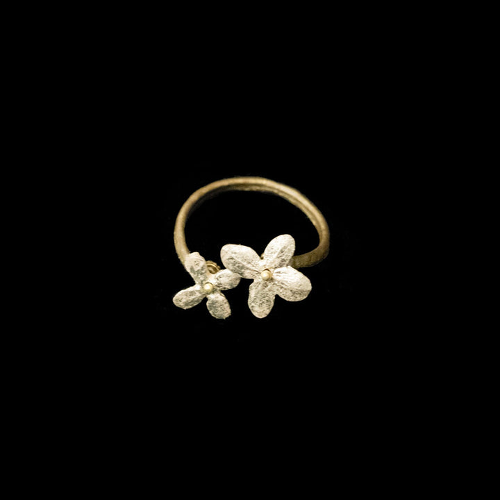 White Hydrangea Ring