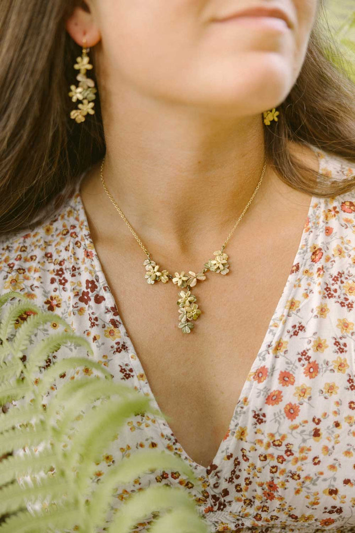 Wood Sorrel Necklace - Dangle