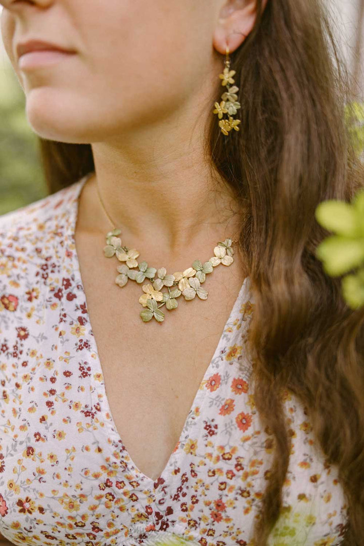 Wood Sorrel Necklace - Statement