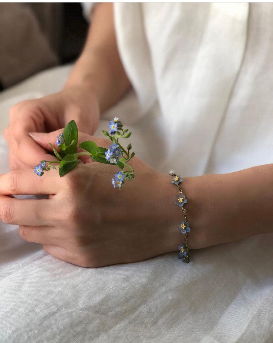 Forget Me Not Bracelet - Michael Michaud Jewellery