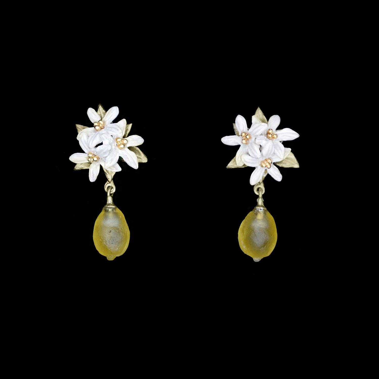 Lemon Drop Earrings - Post - Michael Michaud Jewellery