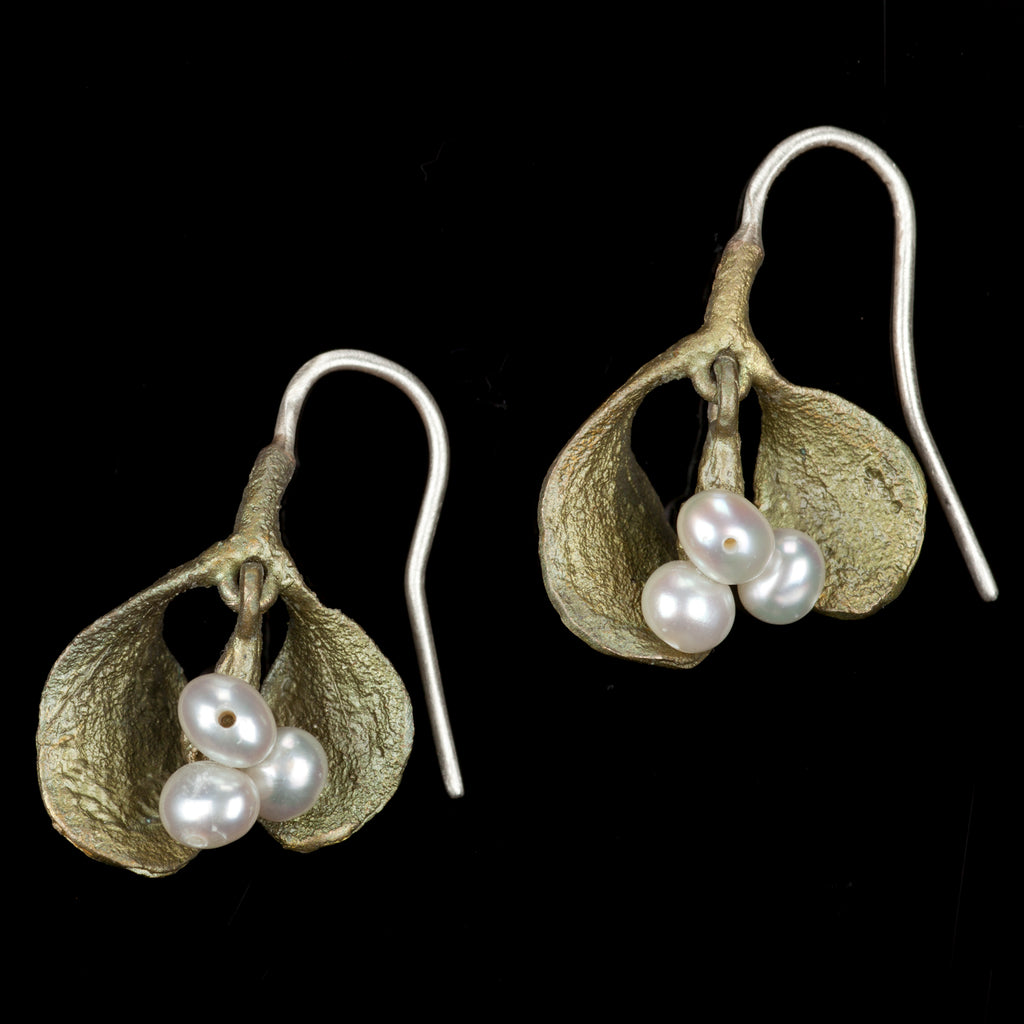 Michael Michaud for sale Silver SeasonsnPetunia earrings