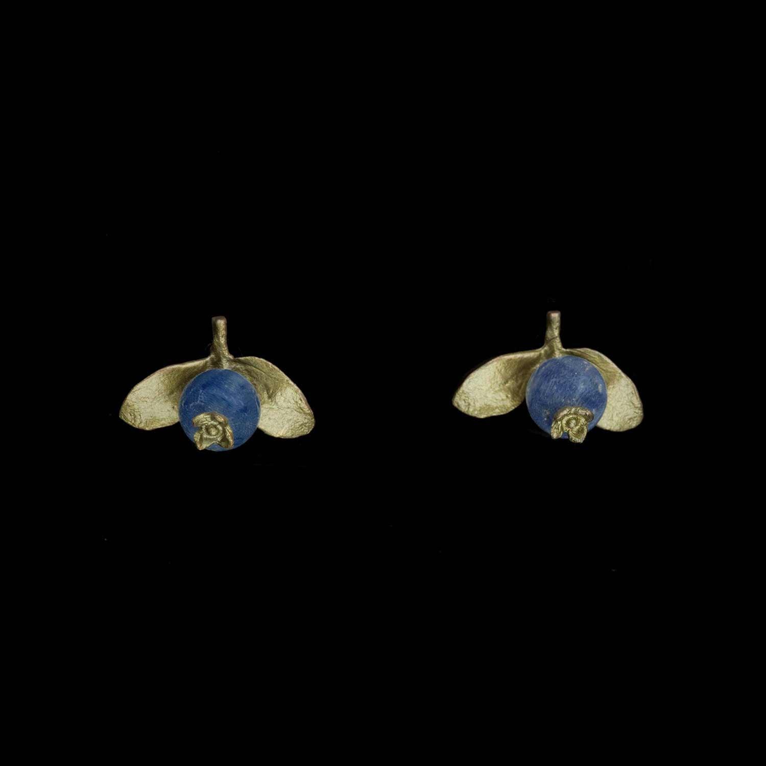 Blueberry Earrings - Post - Michael Michaud Jewellery