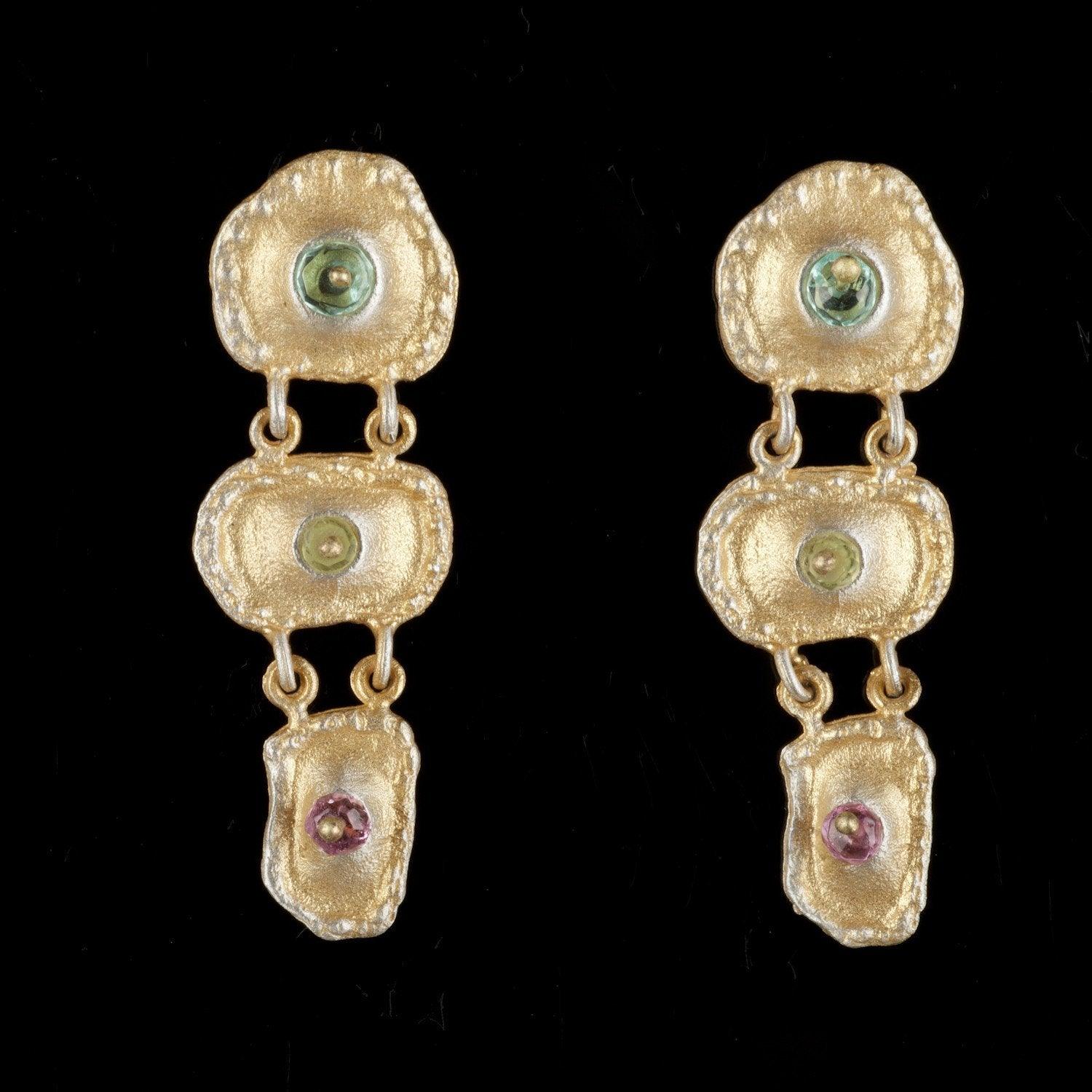 Sea Urchin Earrings - Drop Earring - Michael Michaud Jewellery