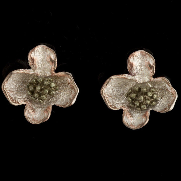 Dogwood Earrings - Post - Michael Michaud Jewellery