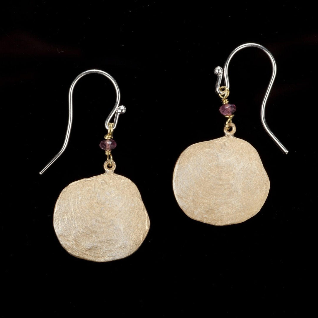 Petite La Mer Earrings - Drop Pink Tourmaline - Michael Michaud Jewellery