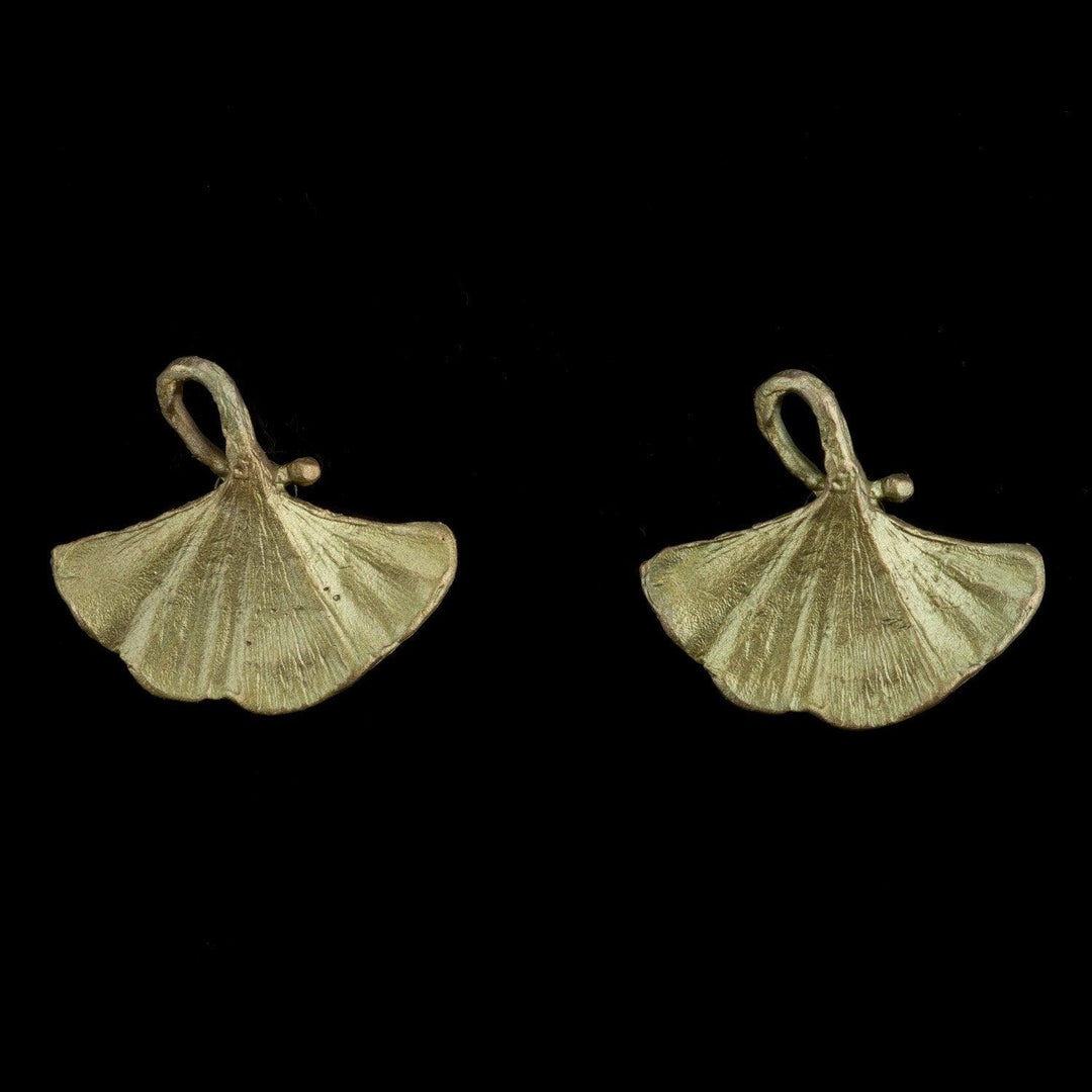 Ginkgo Earrings - Posts - Michael Michaud Jewellery