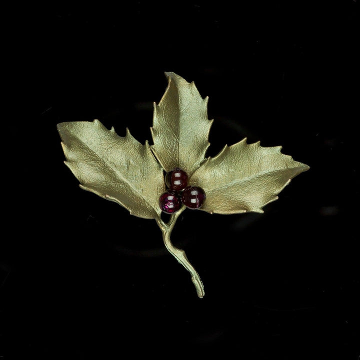 Holly Brooch - Michael Michaud Jewellery