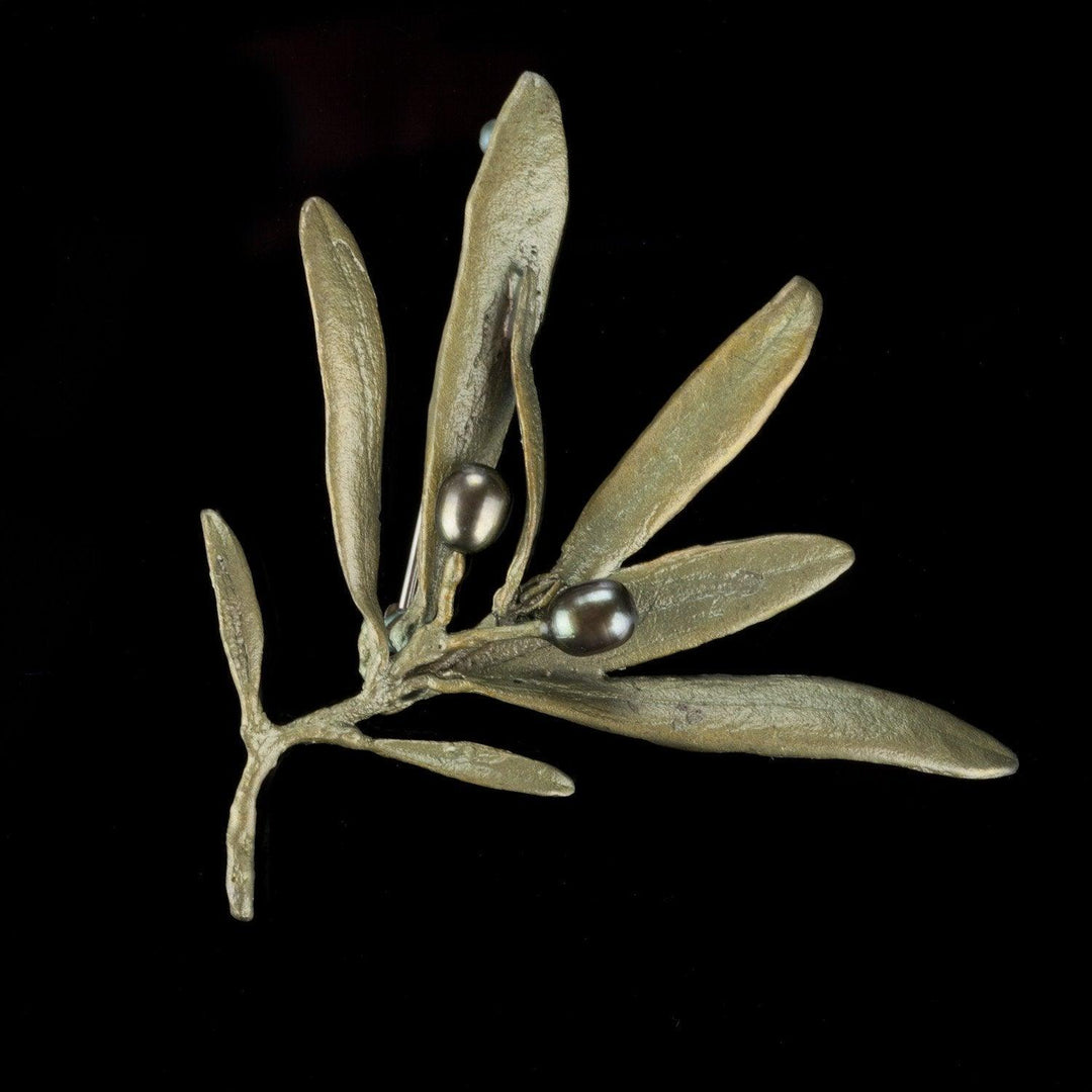 Olive Brooch - Michael Michaud Jewellery