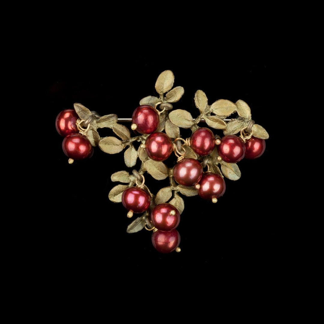 Cranberry Brooch - Michael Michaud Jewellery