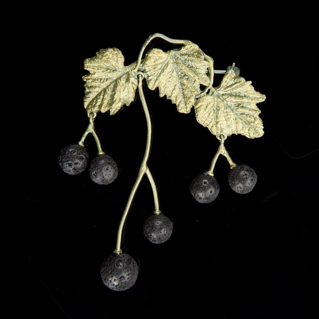Blackcurrant Brooch - Michael Michaud Jewellery