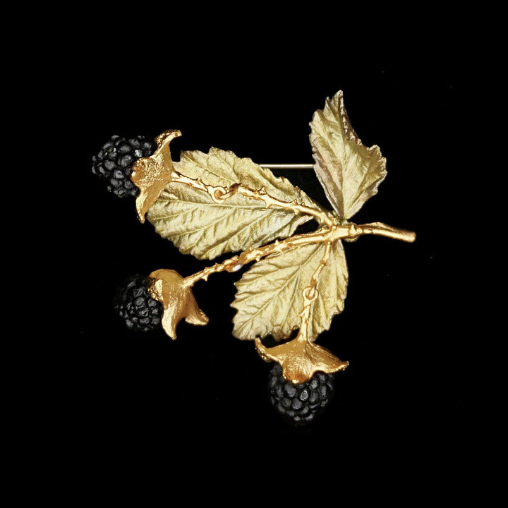 Blackberry Brooch - Michael Michaud Jewellery