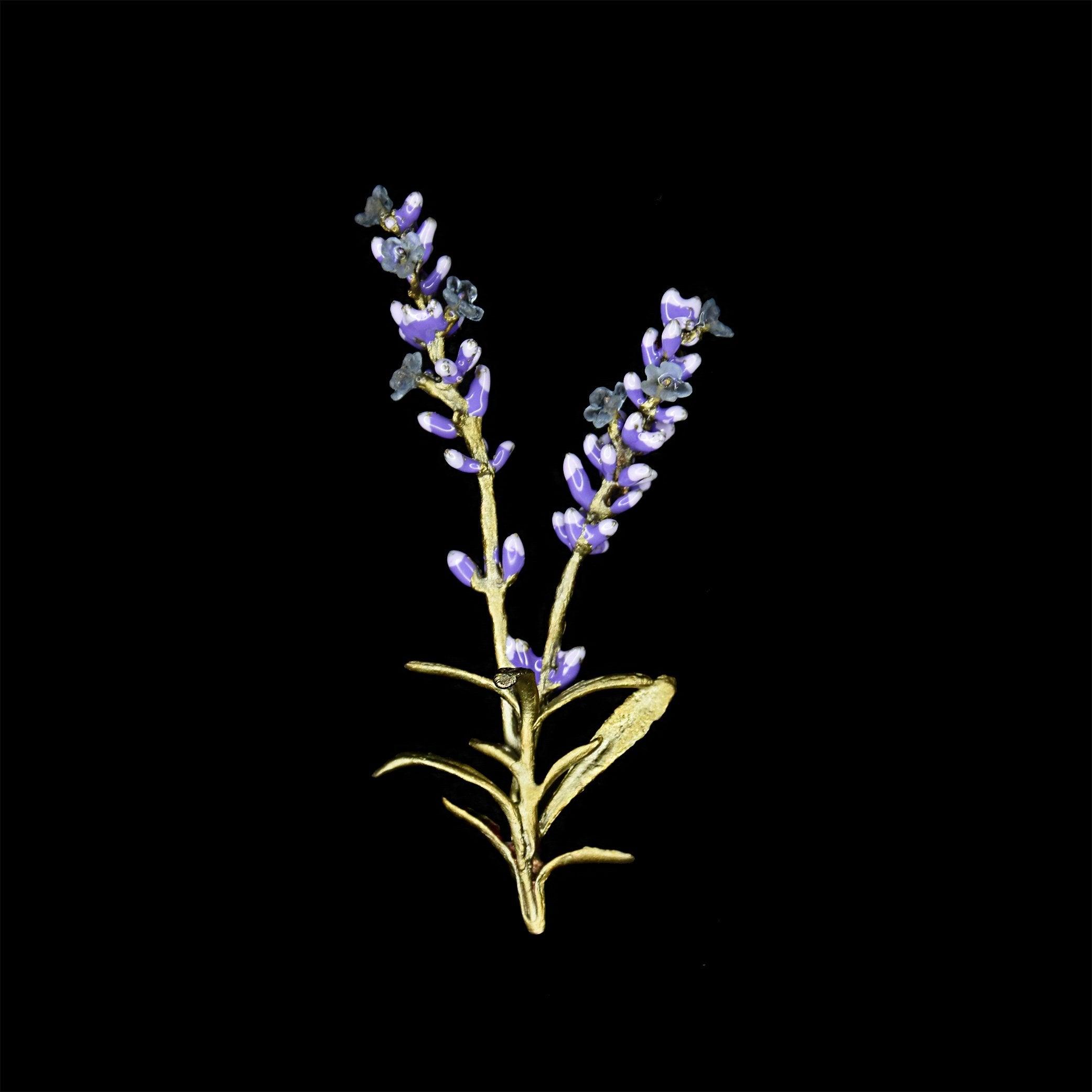 Lavender Brooch - Michael Michaud Jewellery