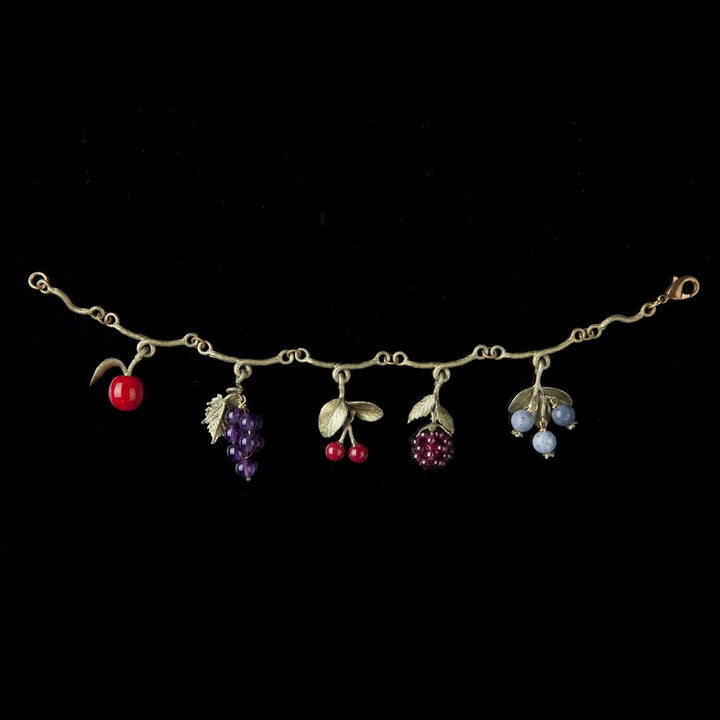 Fruit Charm Bracelet - Michael Michaud Jewellery