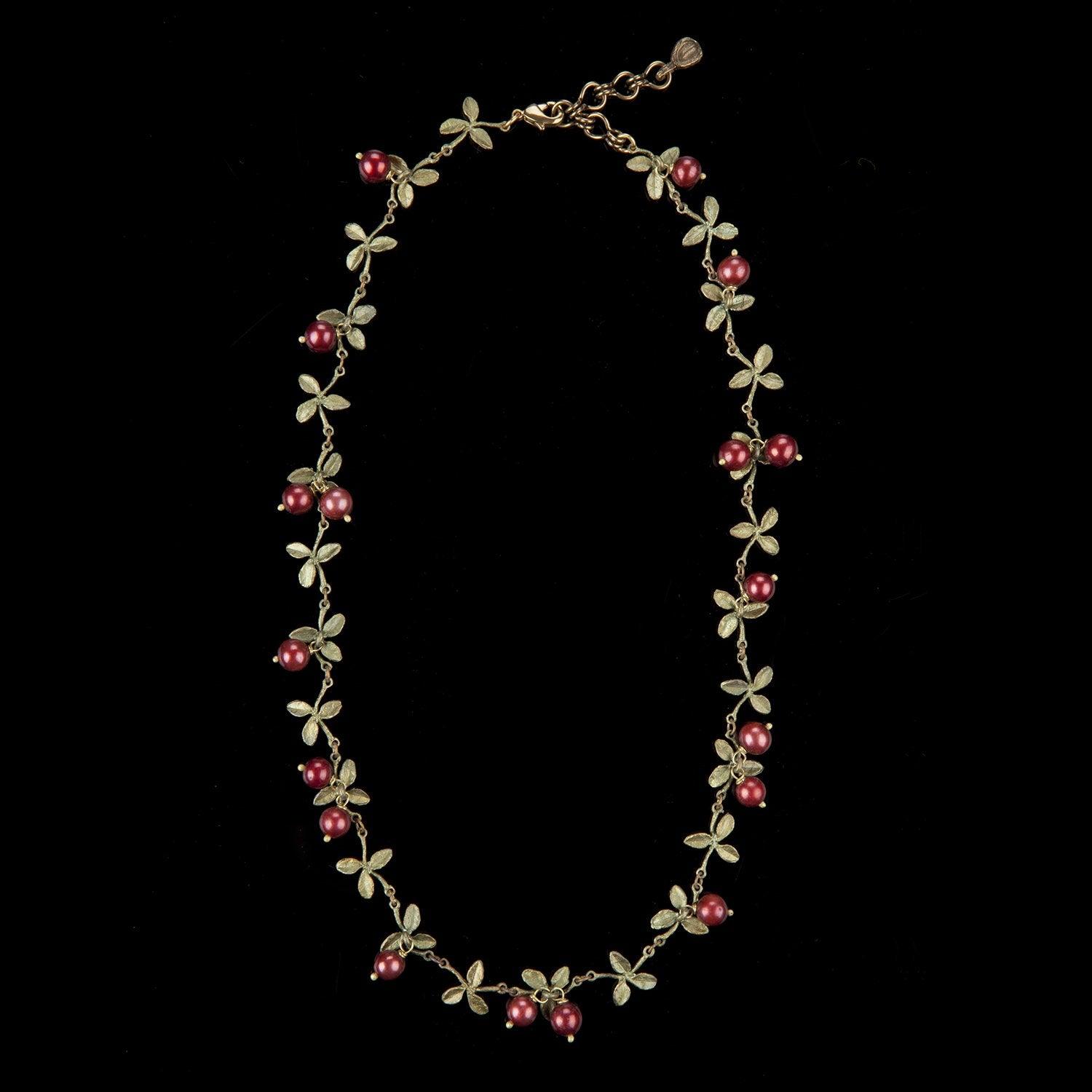 Cranberry Necklace - Delicate - Michael Michaud Jewellery