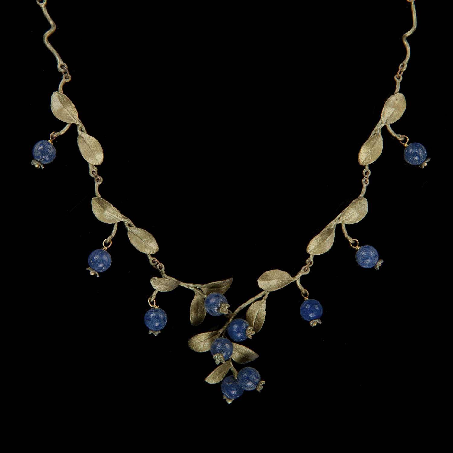 Blueberry Necklace - Twigs - Michael Michaud Jewellery