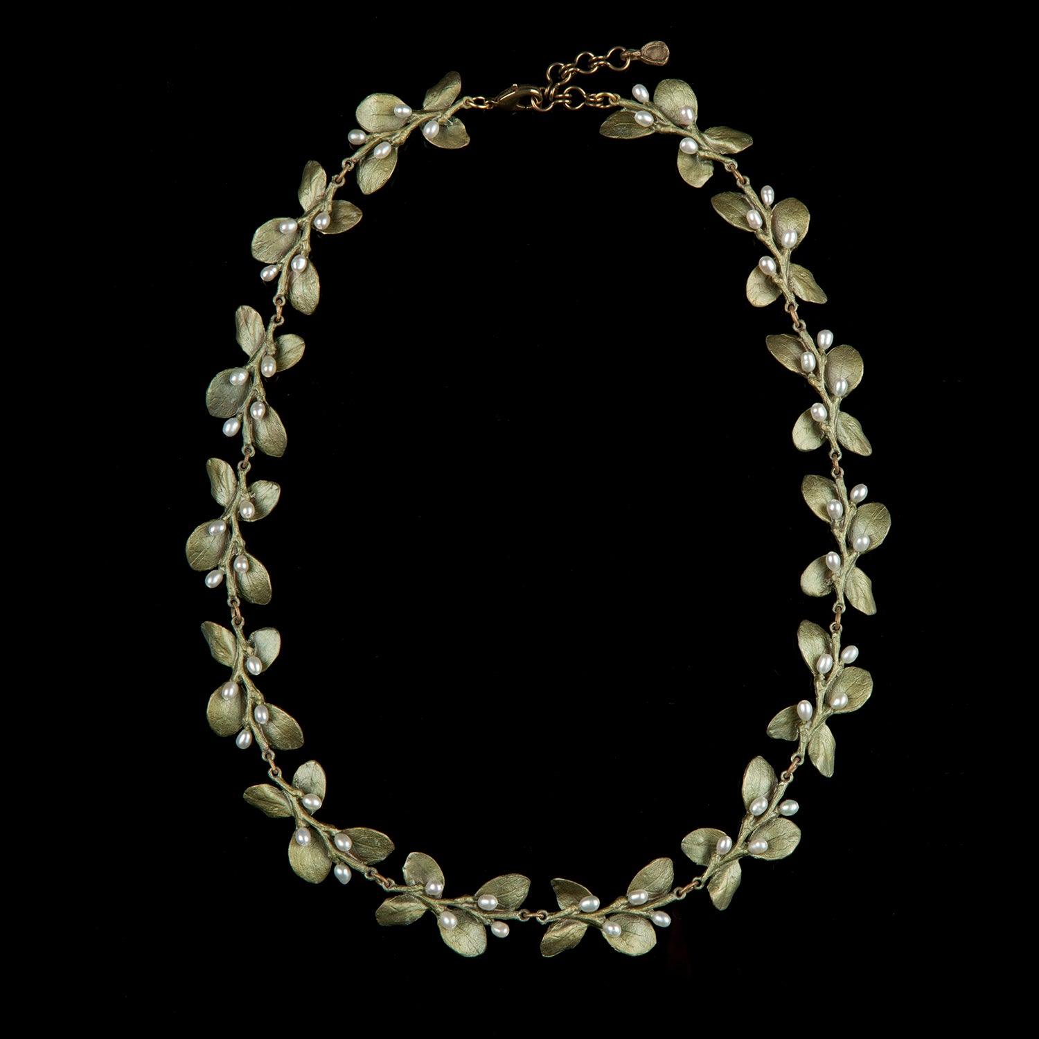 Irish Thorn Necklace - Leaves - Michael Michaud Jewellery