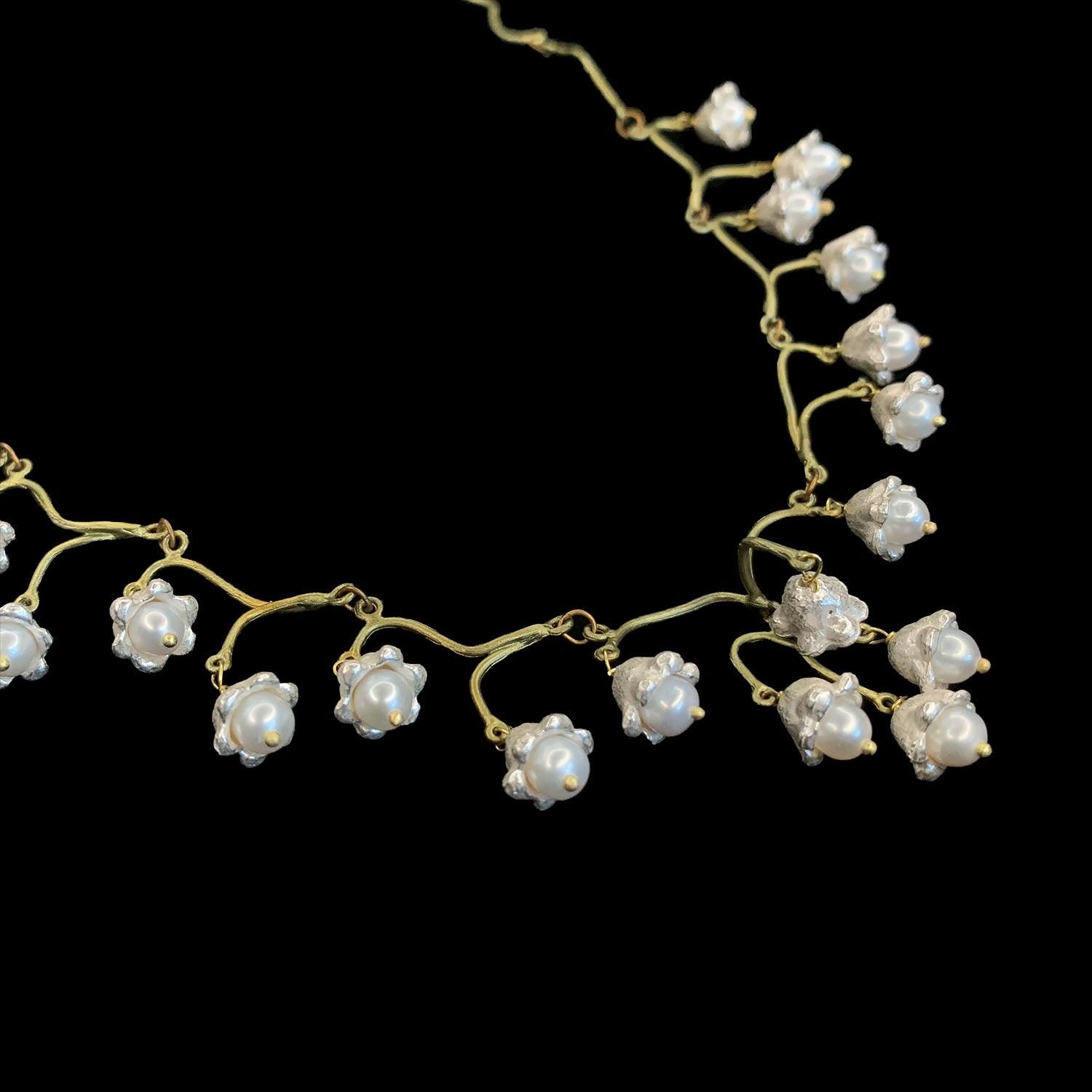 Lily of the Valley Necklace - Flowers - Michael Michaud Jewellery
