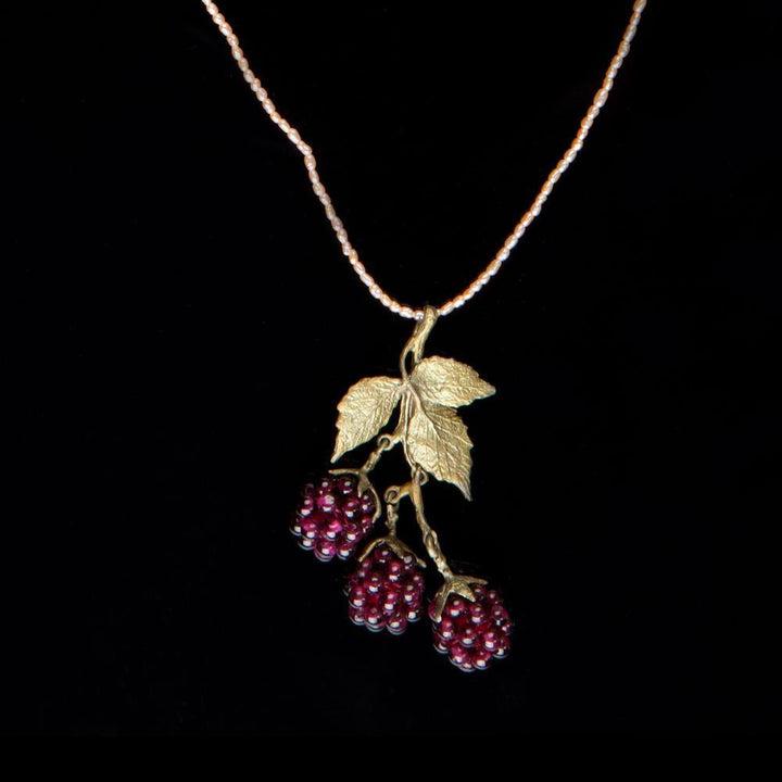 Raspberry Pendant - Cluster - Michael Michaud Jewellery