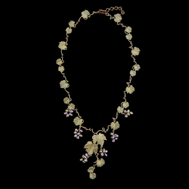 Grape Vines Necklace - Leaf Links - Michael Michaud Jewellery