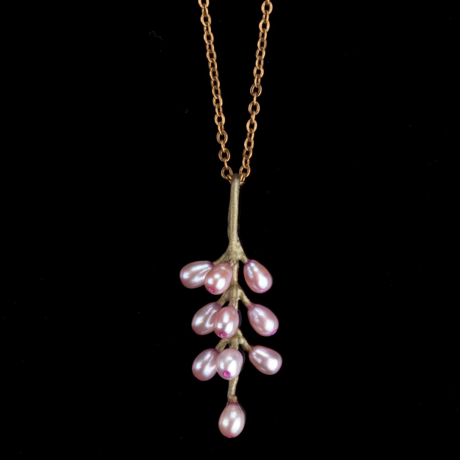 French Lavender Pendant - All Pearls - Michael Michaud Jewellery