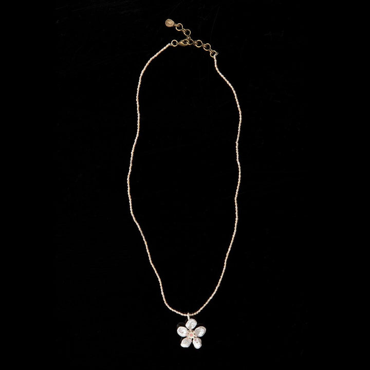 Cherry Blossom Pendant - Single Flower - Michael Michaud Jewellery