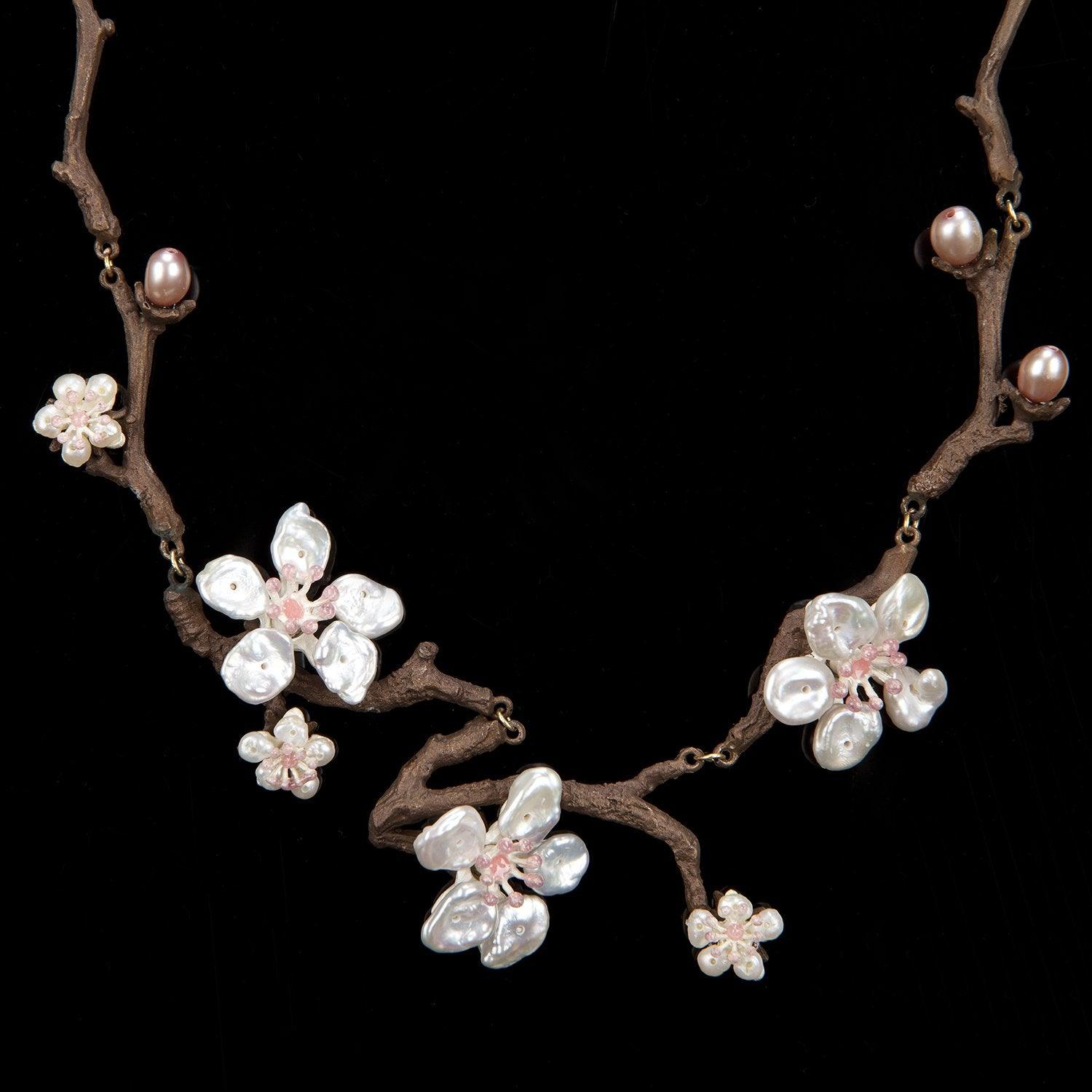 Cherry blossom necklace