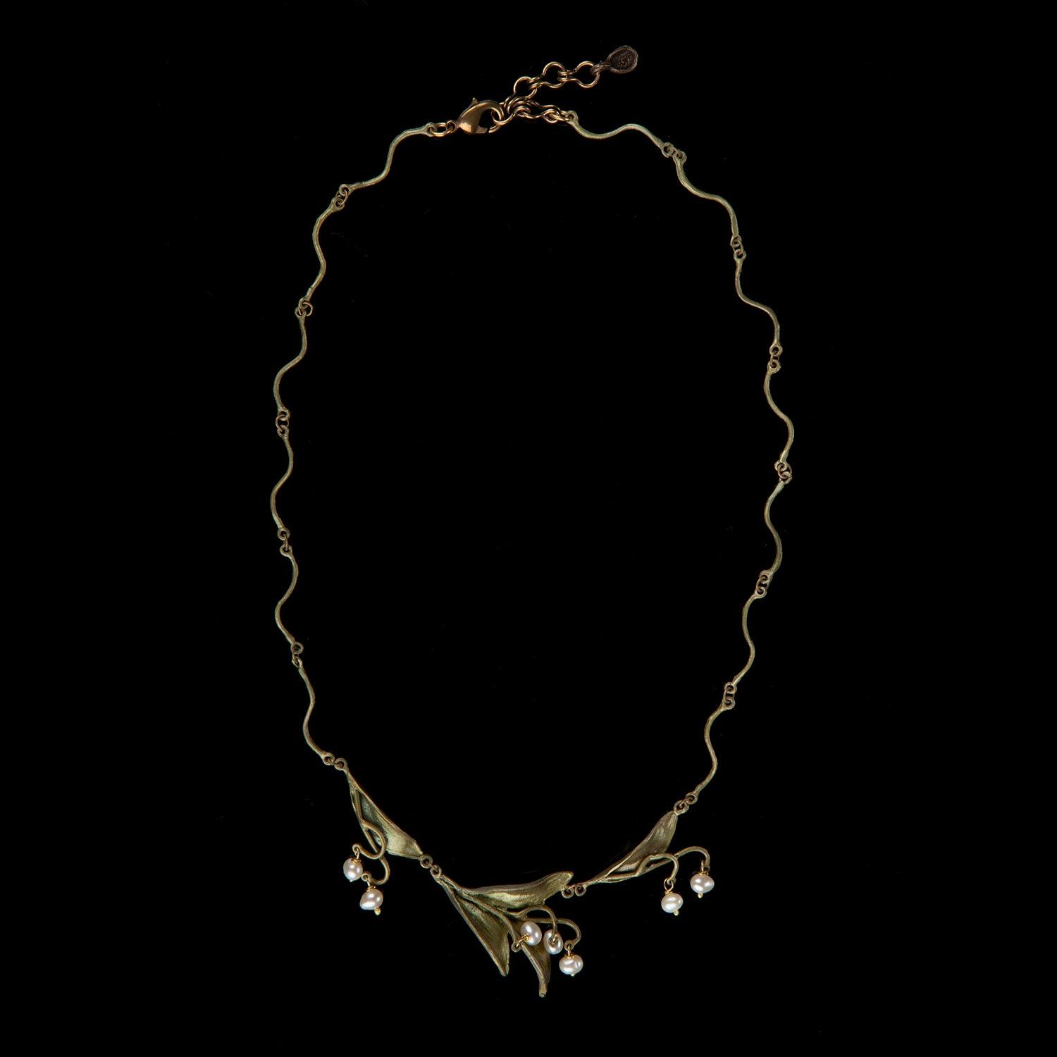 Lily of the Valley Necklace - Twigs - Michael Michaud Jewellery