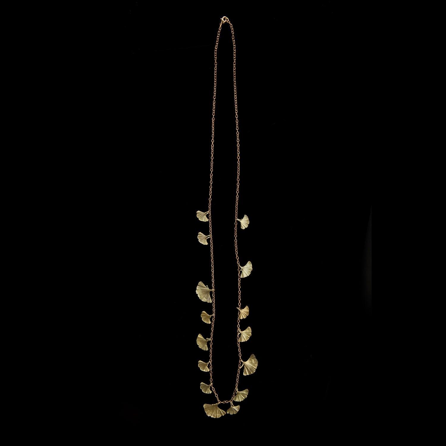 Ginkgo Necklace - Long - Michael Michaud Jewellery