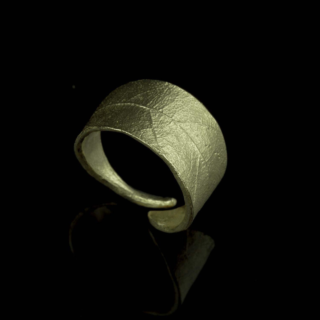 Bay Laurel Ring - Green Patina - Michael Michaud Jewellery