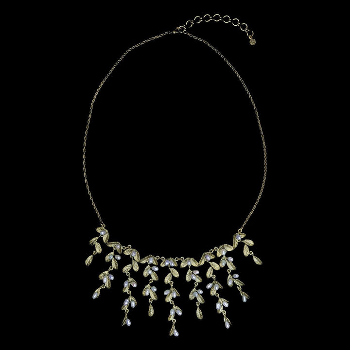 Petite Leaf Necklace - Mini Statement - Michael Michaud Jewellery