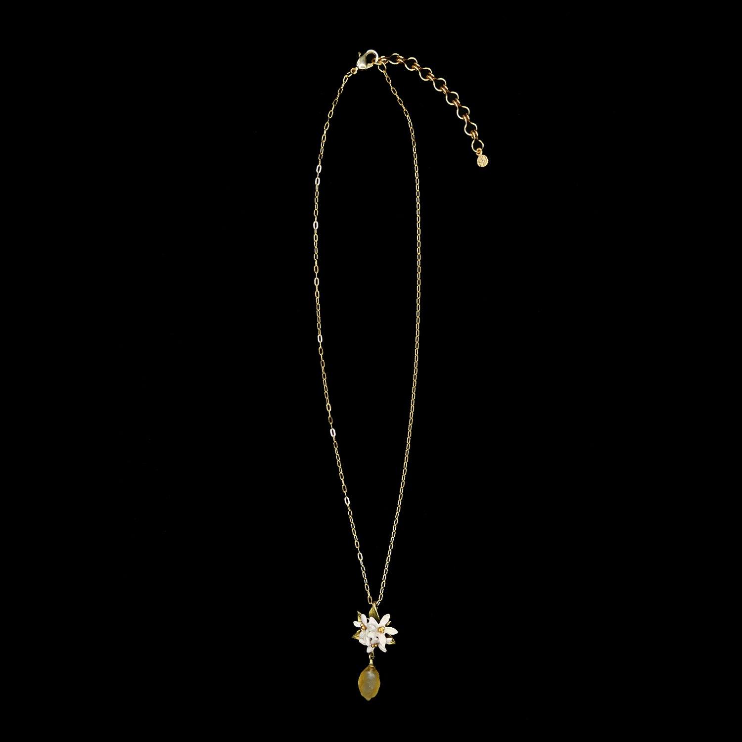 Lemon Drop Pendant - Flower - Michael Michaud Jewellery