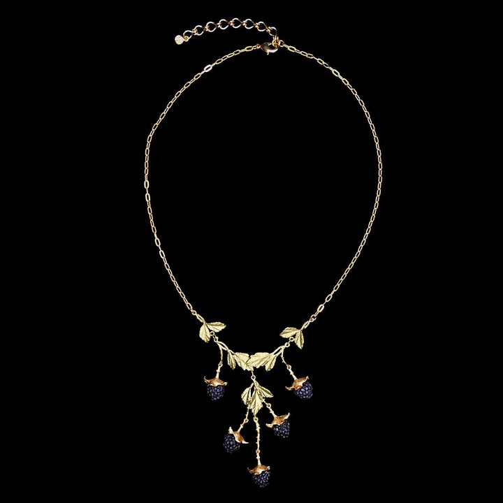 Blackberry Necklace - 5-Drop - Michael Michaud Jewellery