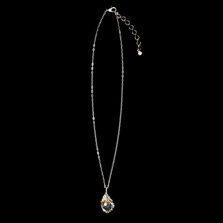 Blackberry Pendant - Leaf - Michael Michaud Jewellery