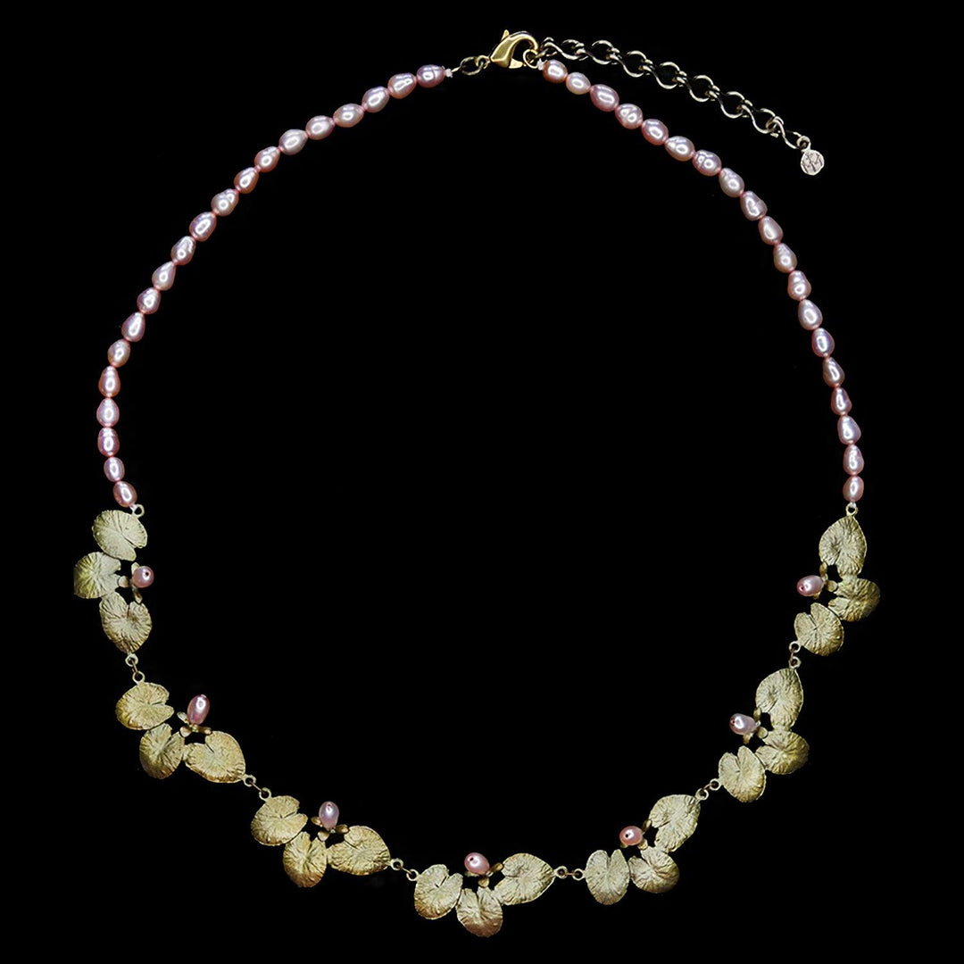 Water Lilies Necklace - Michael Michaud Jewellery