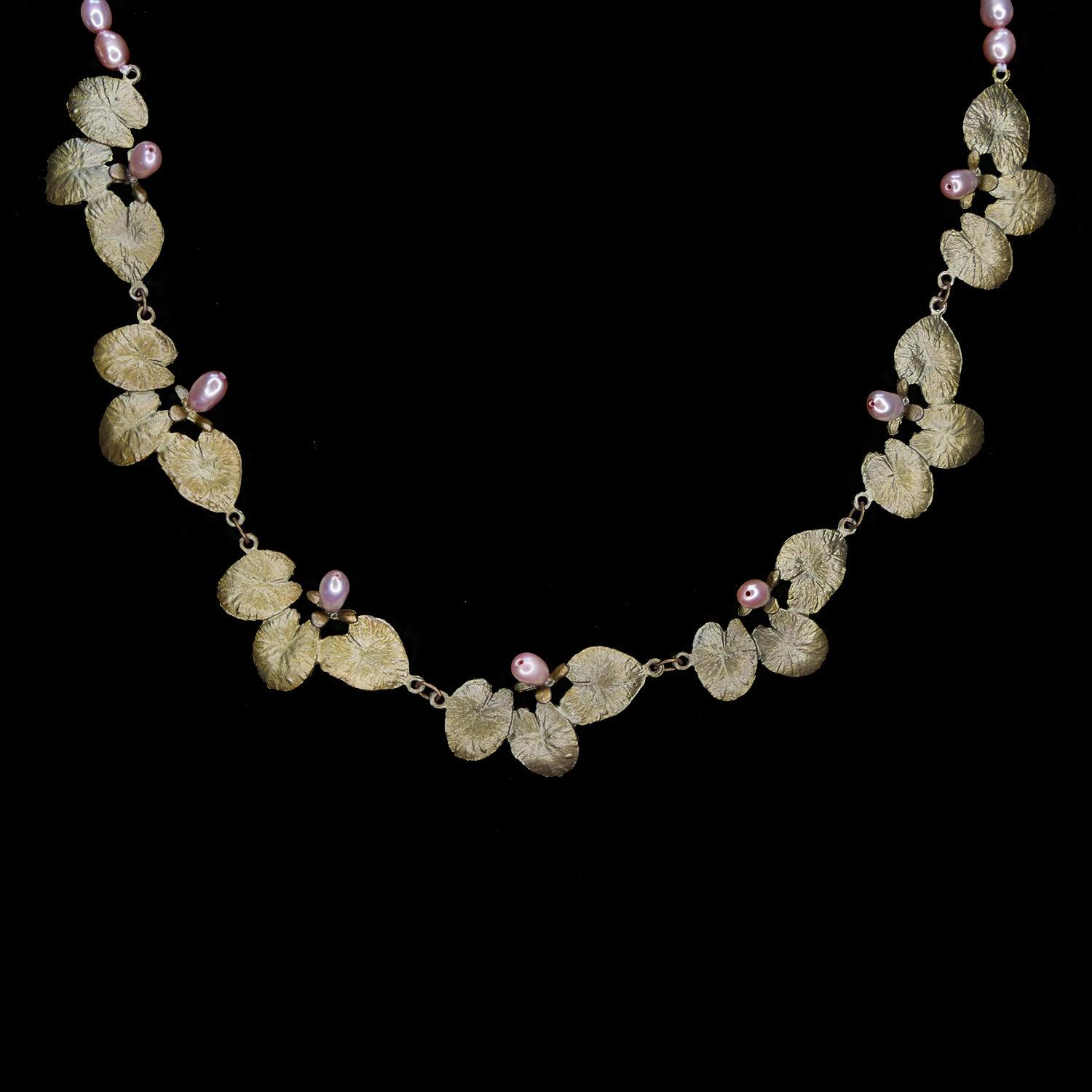 Water Lilies Necklace - Michael Michaud Jewellery