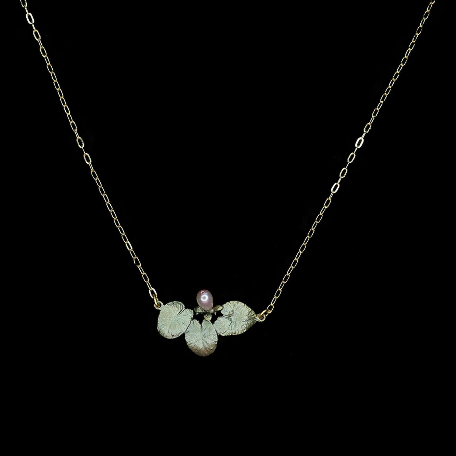 Water Lilies Pendant - Dainty - Michael Michaud Jewellery
