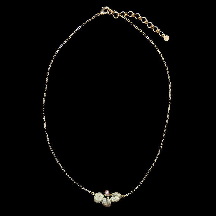 Water Lilies Pendant - Dainty - Michael Michaud Jewellery