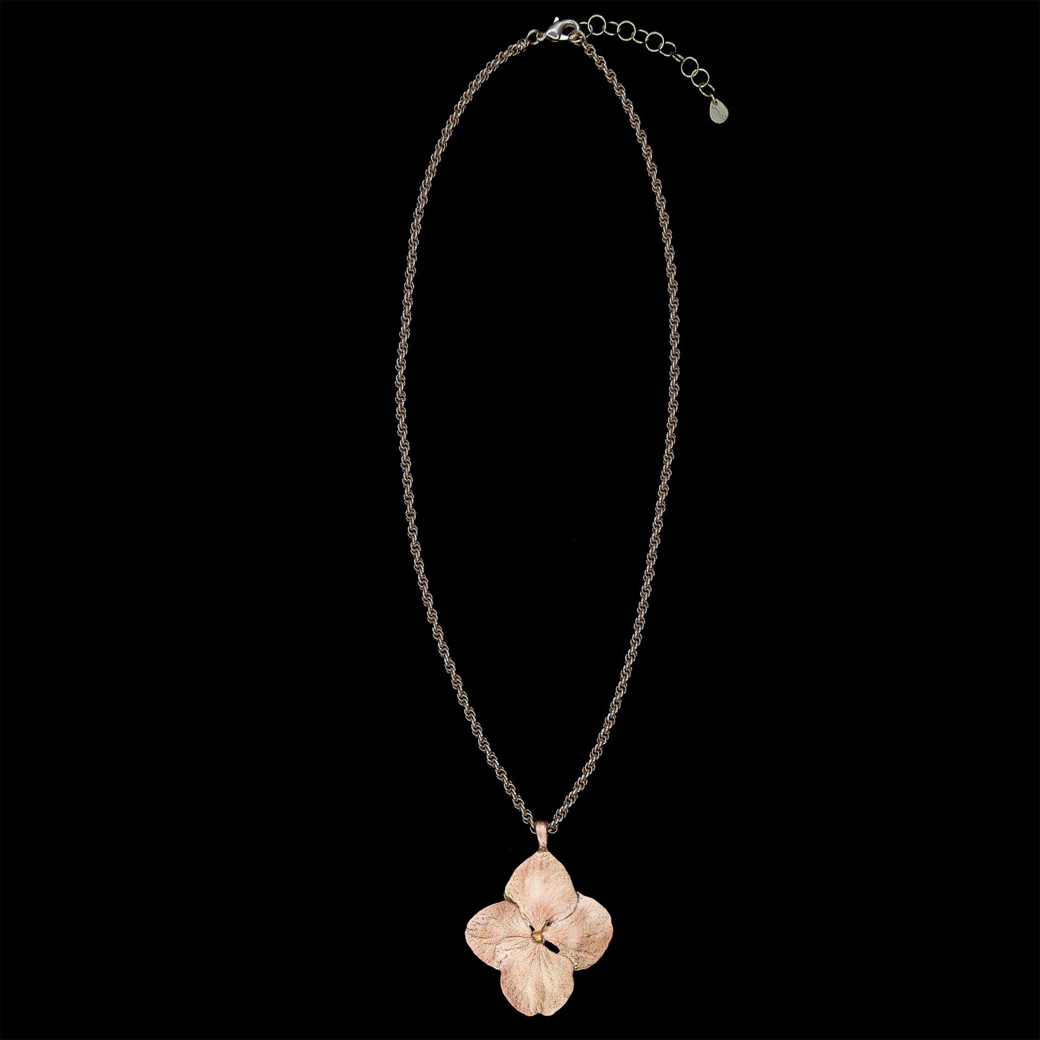 Hydrangea Pendant - Large Petal - Michael Michaud Jewellery
