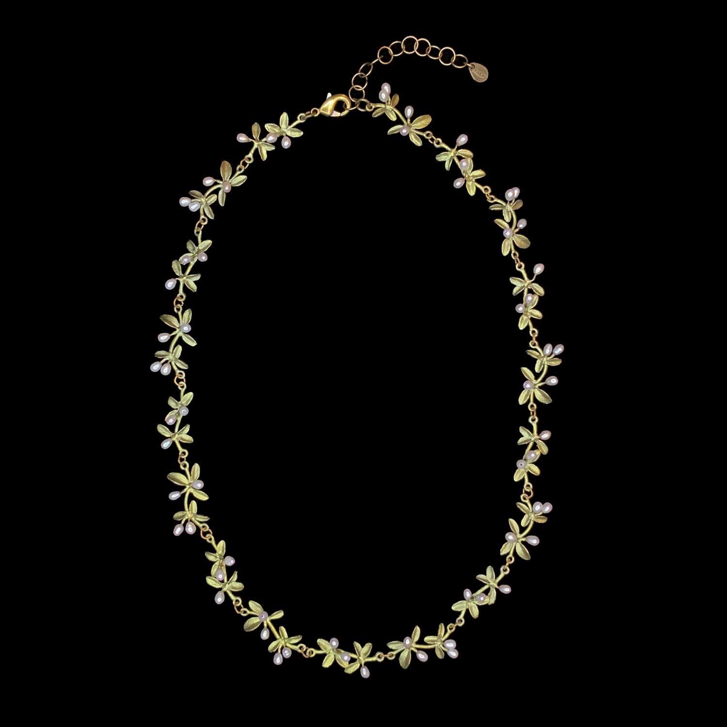 Flowering Thyme Necklace - Michael Michaud Jewellery