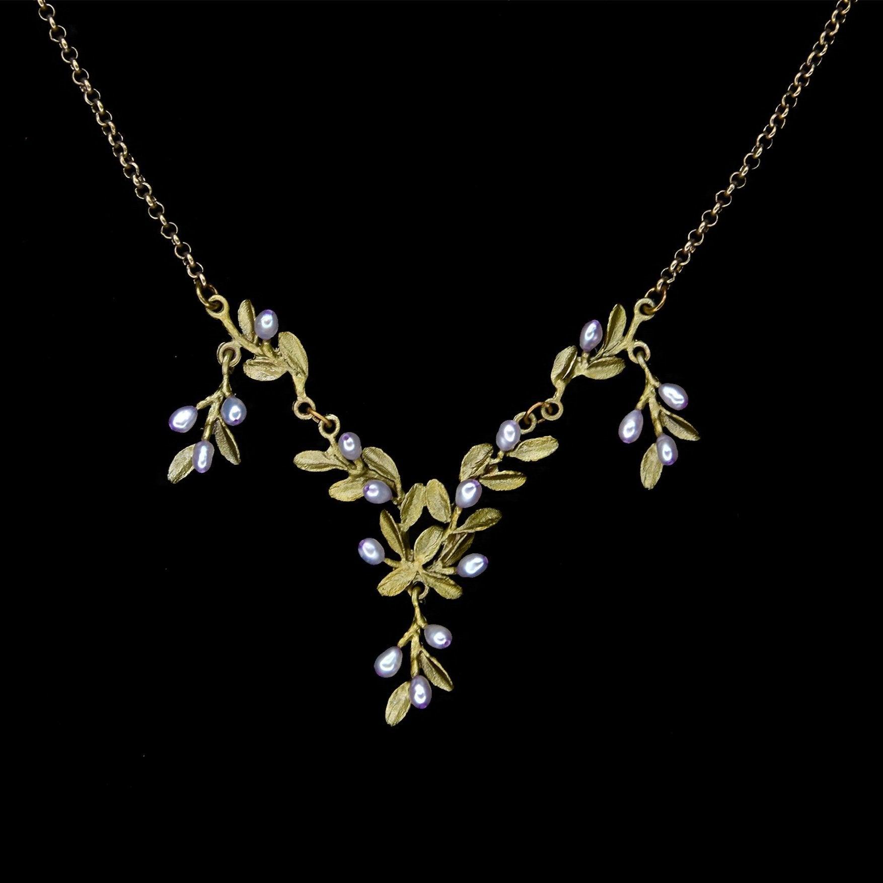 Flowering Thyme Necklace - Drop - Michael Michaud Jewellery