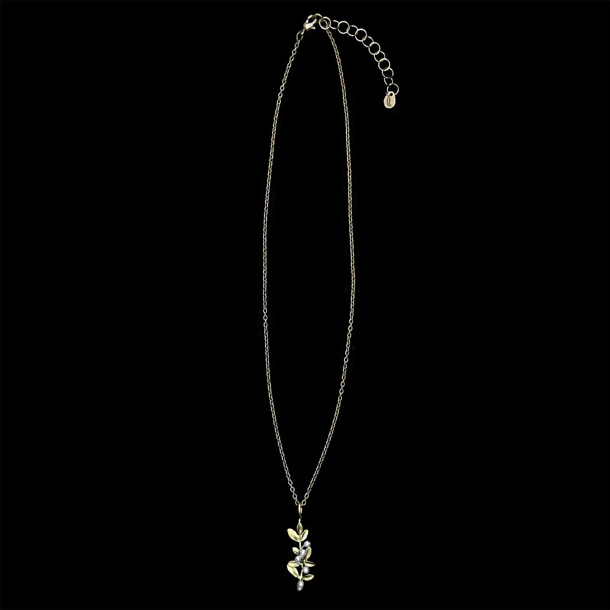 Flowering Thyme Pendant - Michael Michaud Jewellery